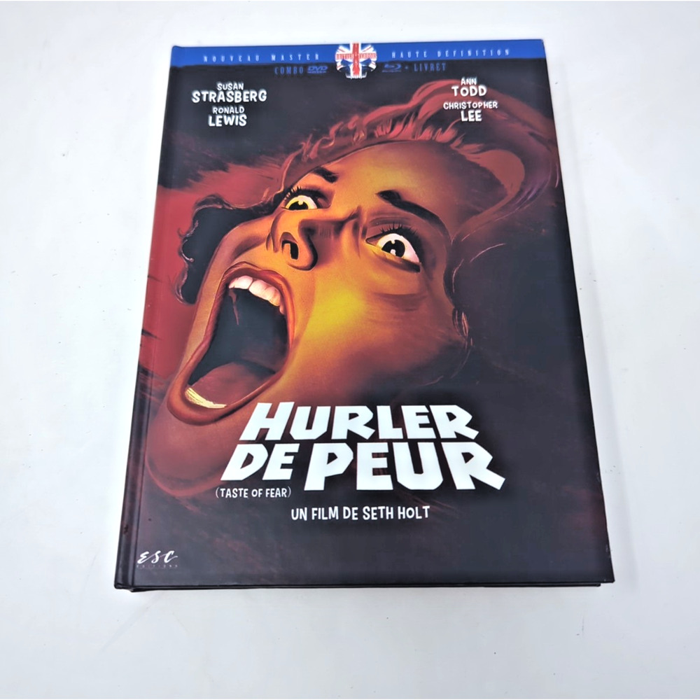Hurler de Peur COMBO BLU-RAY + DVD Tase of Fear Complete German fast ship